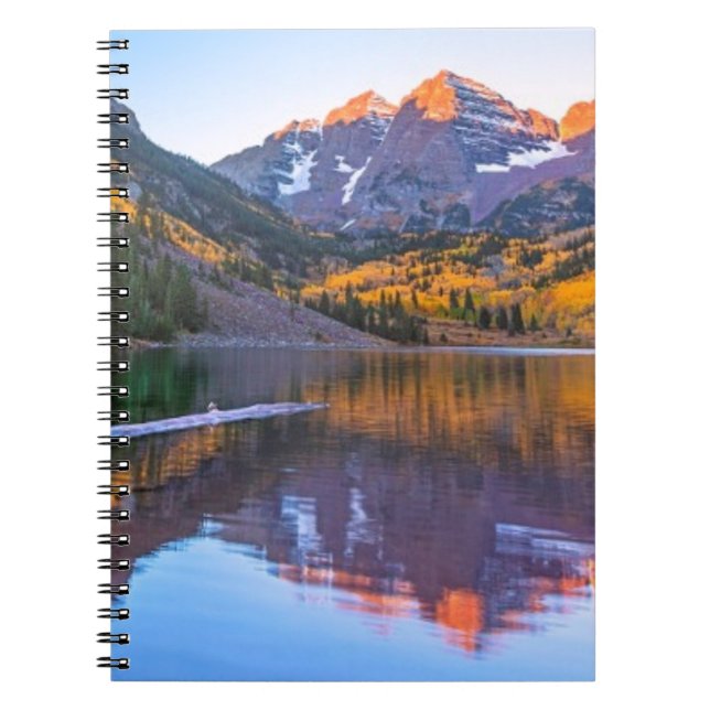 Cuaderno Resplandor marrón de Belces Alpen (Frente)