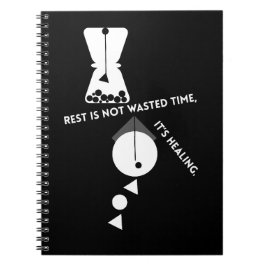 Cuaderno Rest Is Not Wasted Time – Healing Journal