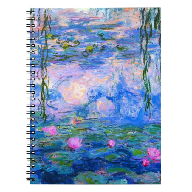 Cuaderno Restauración de Water Lilies Claude Monet (Frente)
