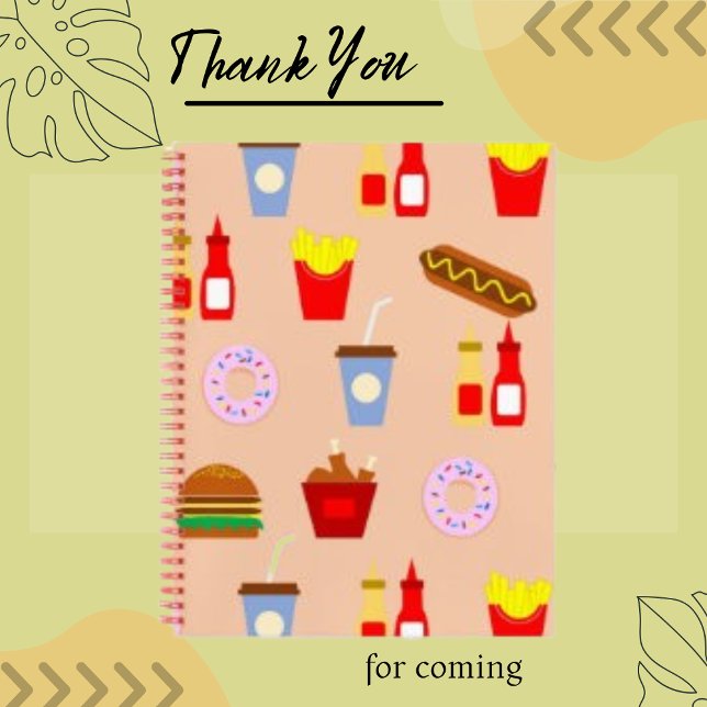 Cuaderno Restaurante Comida Bebida Bebida Bloc de notas Min (Subido por el creador)