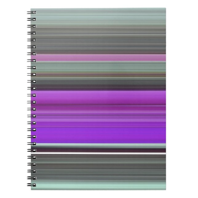 Cuaderno Resumen #1: Púrpura y gris (Frente)