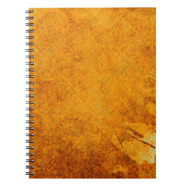 Cuaderno Resumen abstracto de fondo grueso, antiguo, arte,  (Frente)