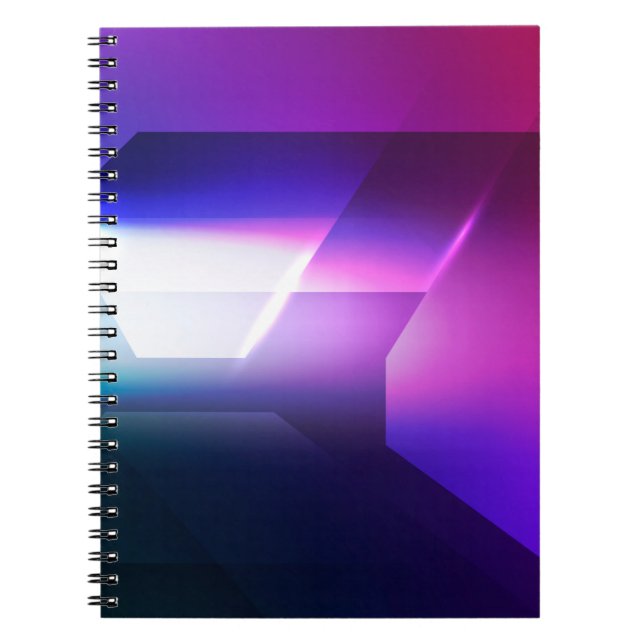 Cuaderno Resumen abstracto de la forma exagerada abstracto, (Frente)