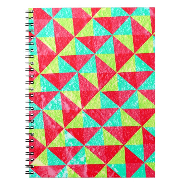 Cuaderno Resumen abstracto de la textura de la pared, (Frente)