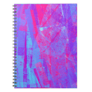 Cuaderno Resumen azul Neon Pink & Aqua