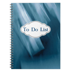 Cuaderno Resumen azul prusiano personalizado