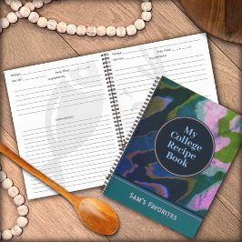 Cuaderno Resumen Colegio Favorito Receta Verde Moderna