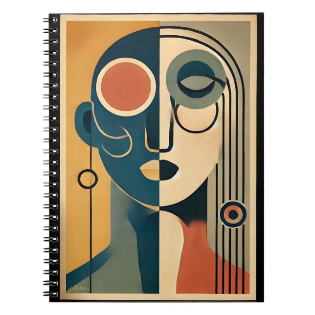 Cuaderno Resumen de arte moderno de mediados de siglo no co (Frente)