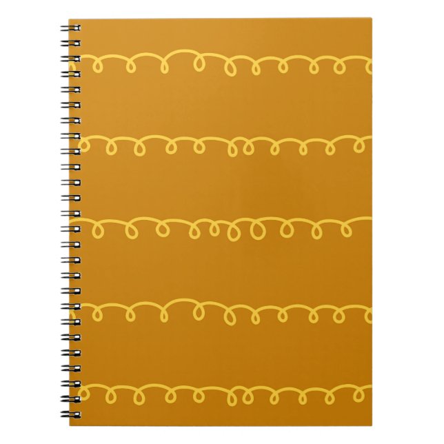 Cuaderno Resumen de arte: Moderno envolvimiento de diseño (Frente)