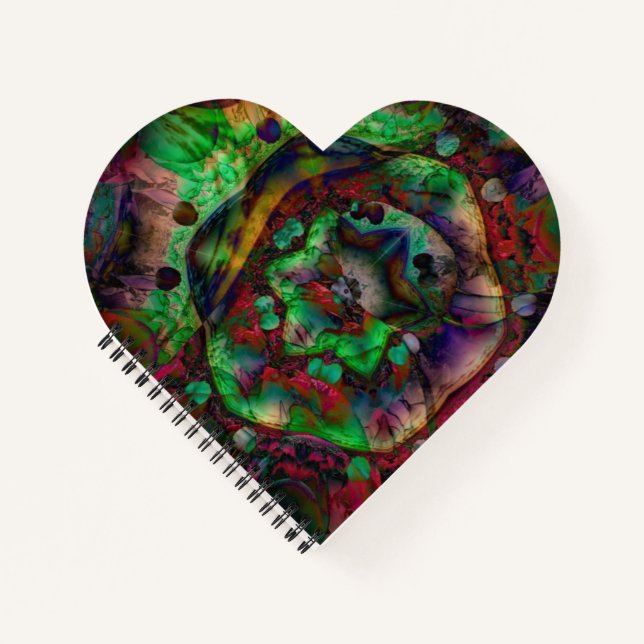 Cuaderno Resumen de brote de flores de bonito (Anverso)