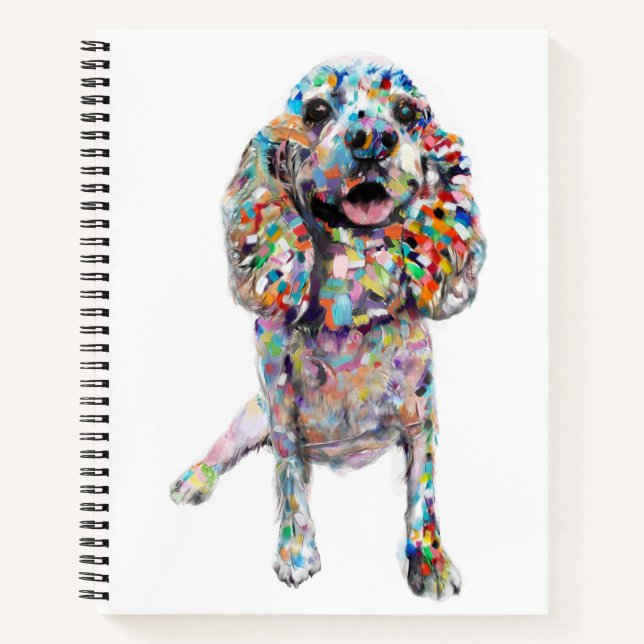 Cuaderno Resumen de Cocker Spaniel (Anverso)