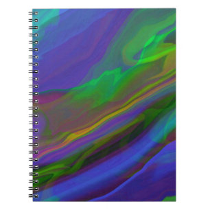 Cuaderno Resumen de color de ilustracion de mármol