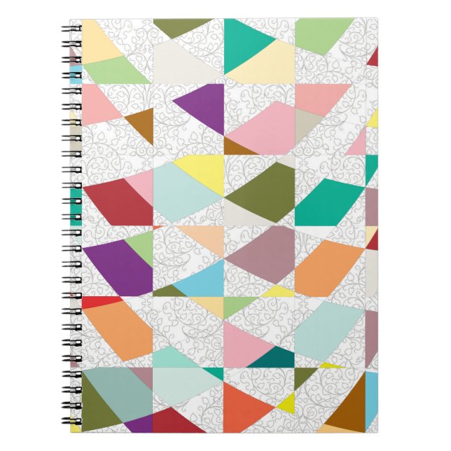 Cuaderno Resumen de colores Damask (Frente)