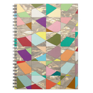 Cuaderno Resumen de colores dorados