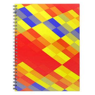 Cuaderno Resumen de diseño de fondo abstracto de mezcla de