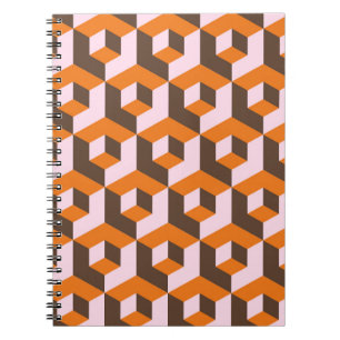 Cuaderno Resumen de diseño geométrico sin costuras.