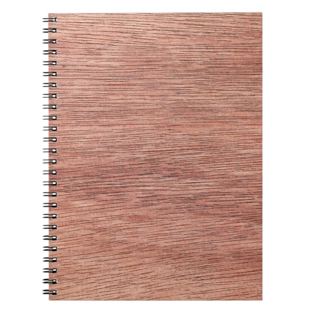 Cuaderno Resumen de diseño gráfico de tablero de madera ant (Frente)