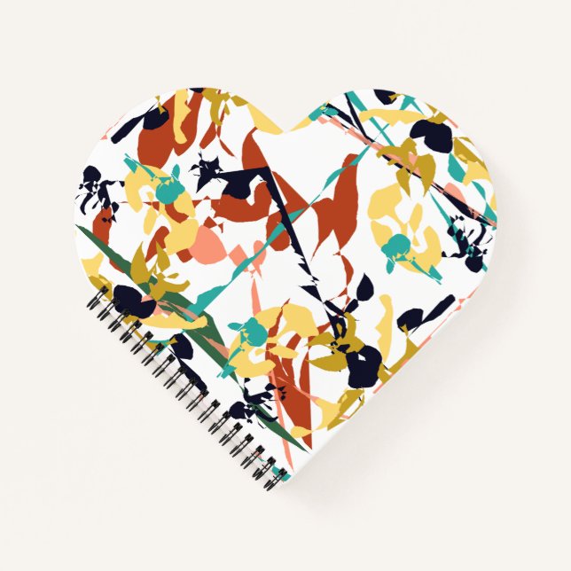 Cuaderno Resumen de flores rotas (Anverso)