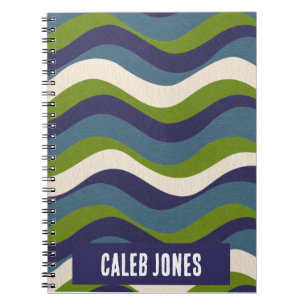 Cuaderno Resumen de flujo retro, diario de escritura,