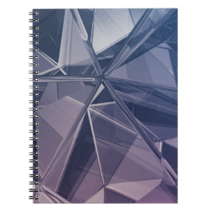Cuaderno Resumen de fondo abstracto mínimo