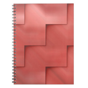 Cuaderno Resumen de fondo creativo rojo abstracto, arte, ar