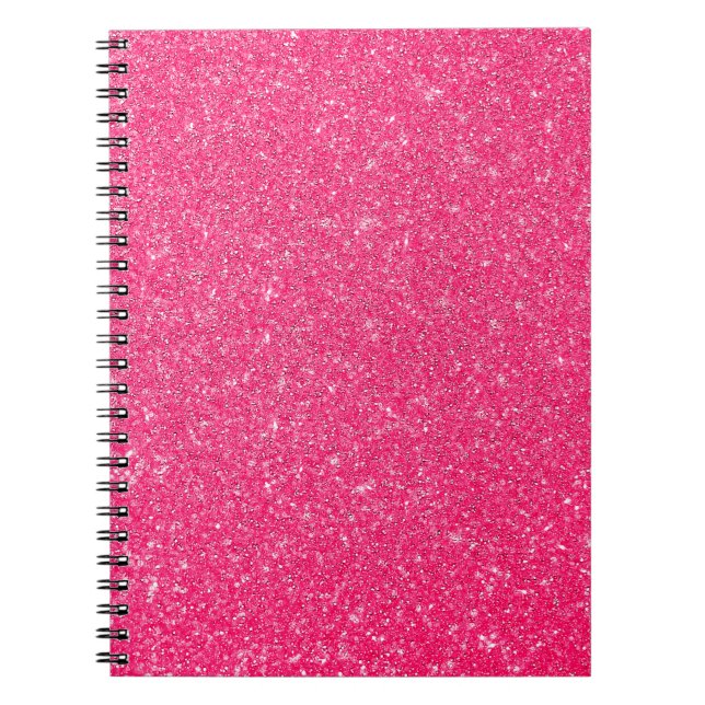 Cuaderno Resumen de fondo de las luces purpurinas. desenfoc (Frente)