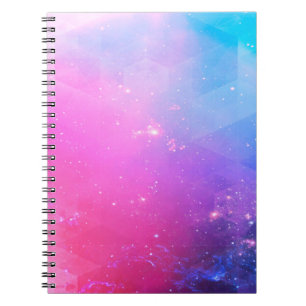 Cuaderno Resumen de fondo futurista