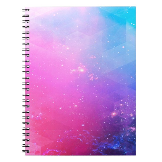 Cuaderno Resumen de fondo futurista (Frente)