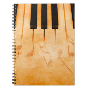 Cuaderno Resumen de fondo musical - Teclado y música n