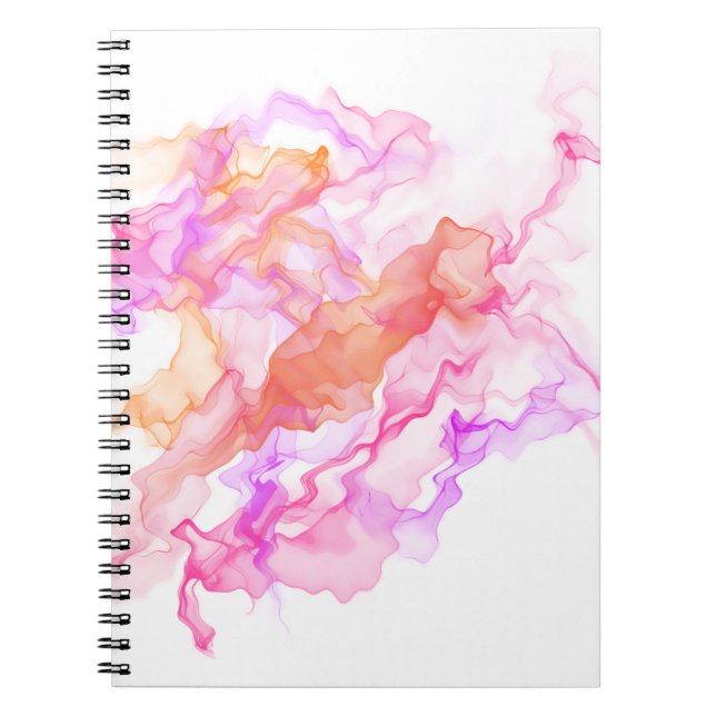 Cuaderno Resumen de humo fractal (Frente)