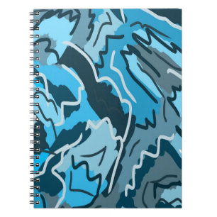 Cuaderno Resumen de Icy Blue Marbble