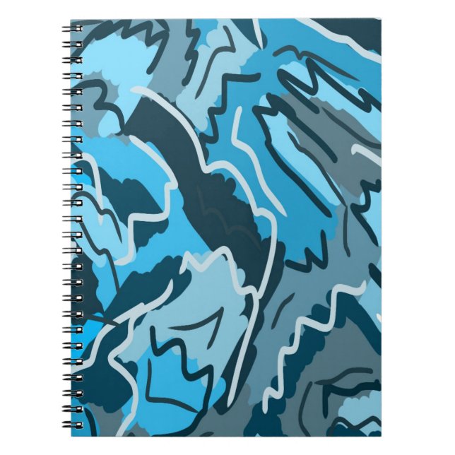 Cuaderno Resumen de Icy Blue Marbble (Frente)