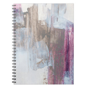 Cuaderno Resumen de imagen de medios mixtos. Tronco pintado