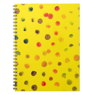 Cuaderno Resumen de imágenes dibujadas a mano con puntos mu