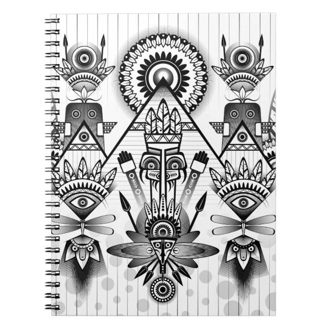 Cuaderno Resumen de la antigua tribu indígena (Frente)