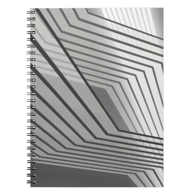 Cuaderno Resumen de la arquitectura futurista de fondo 3d i (Frente)