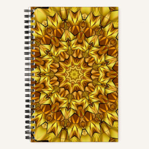 Cuaderno Resumen de la época de Mandala dorada Diseño-63495