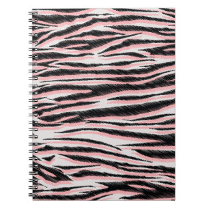 Cuaderno Resumen de la impresión sin foco en la piel animal