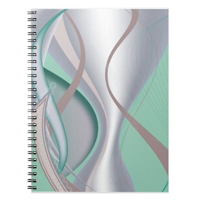 Cuaderno Resumen de la menta de chocolate Tornado (Frente)
