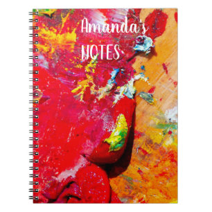Cuaderno Resumen De La Paleta De Artistas Alegres