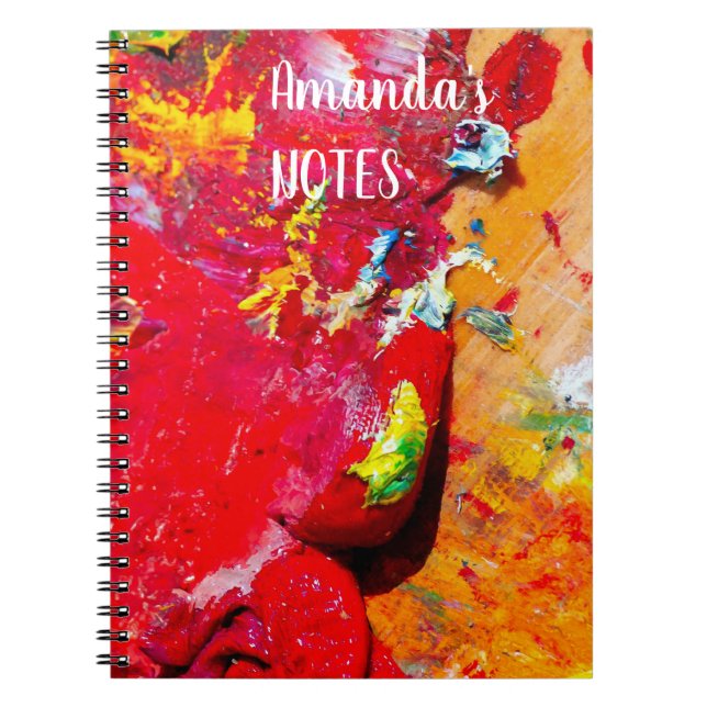 Cuaderno Resumen De La Paleta De Artistas Alegres (Frente)