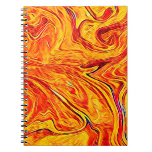 Cuaderno Resumen de la textura de las ondas giratorias. Coc