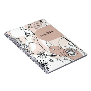 Cuaderno Resumen de la Tierra Diseño Moderno Boho