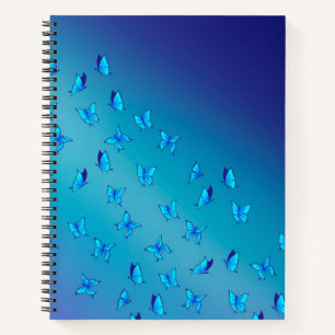 Cuaderno Resumen de las onzas azules y las mariposas