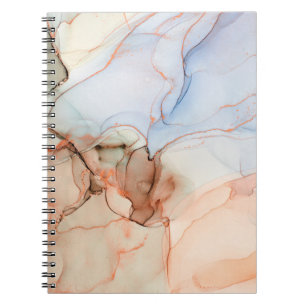 Cuaderno Resumen de lujo: Alcohol Ink Art