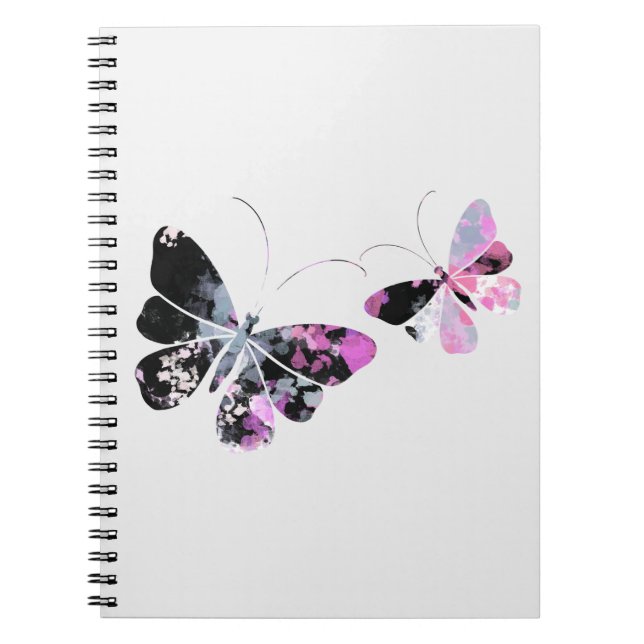 Cuaderno Resumen de mariposa (Frente)