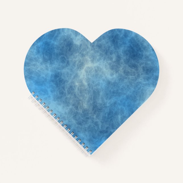 Cuaderno Resumen de mármol azul (Anverso)