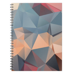 Cuaderno Resumen de mosaico poligonal sin soldadura