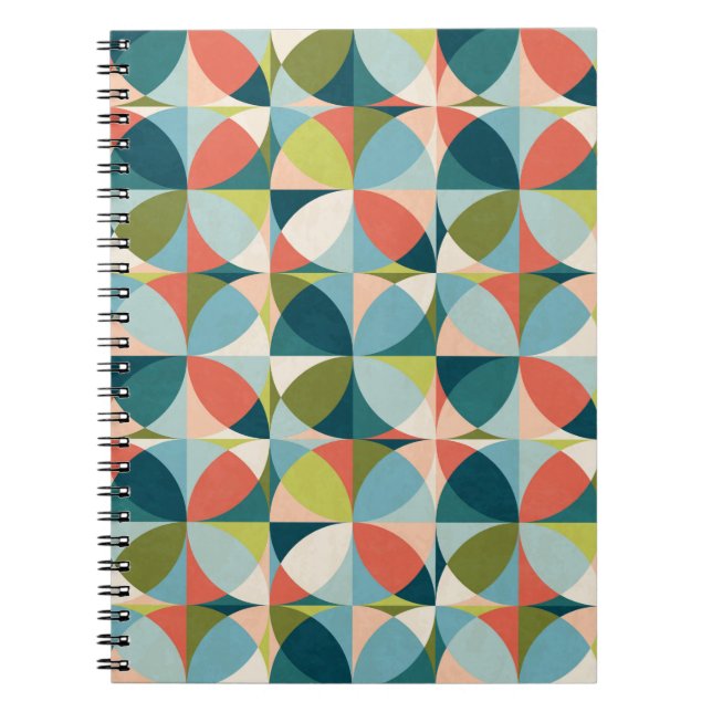 Cuaderno Resumen de patrones geométricos sin soldadura a me (Frente)