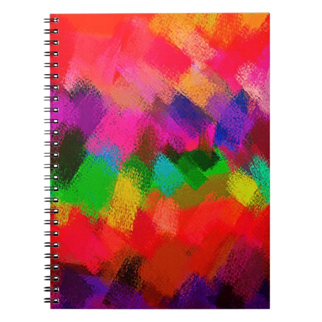 Cuaderno Resumen de pintura colorida #2 (Frente)